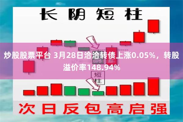 炒股股票平台 3月28日洽洽转债上涨0.05%，转股溢价率148.94%