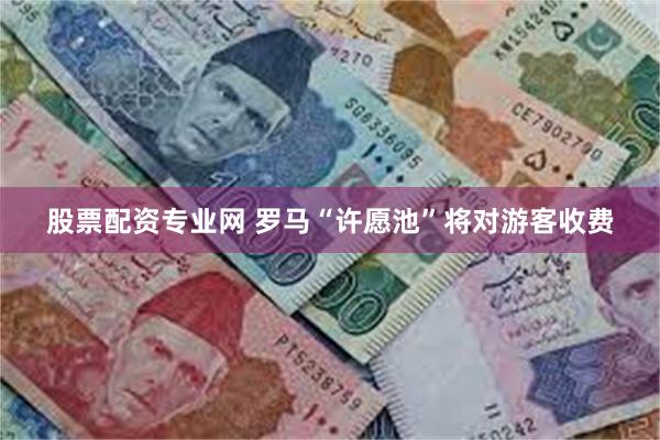 股票配资专业网 罗马“许愿池”将对游客收费